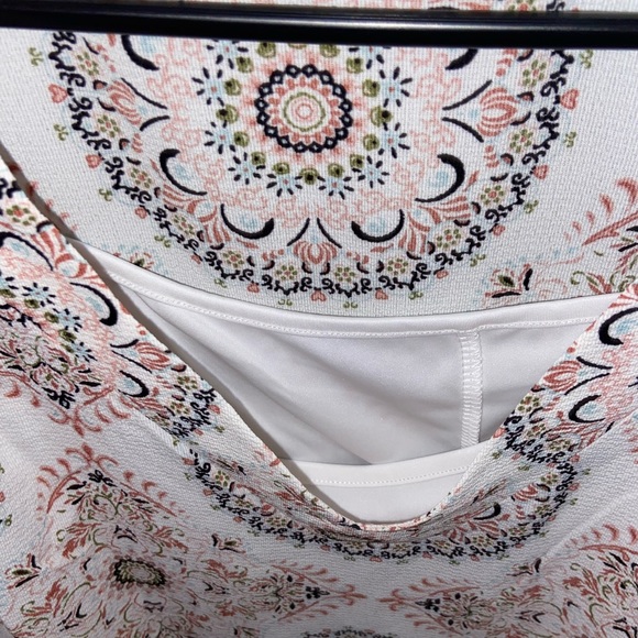 Luxology Multi-colored dress with dress liner - Picture 4 of 4